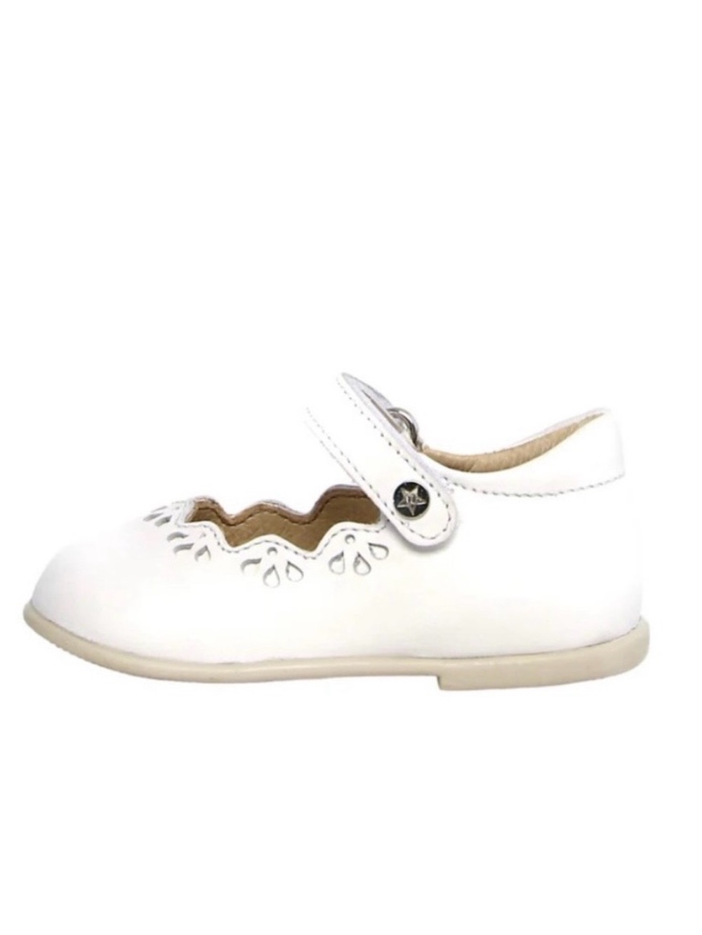 NWT Naturino Olya Mary Jane in White